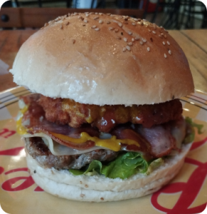 Hamburguesa real