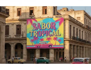 Diseño gráfico estilo neofolclore cubano para marcas modernas