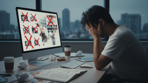 10 errores de diseño de marca que debes evitar para proteger la credibilidad de tu negocio