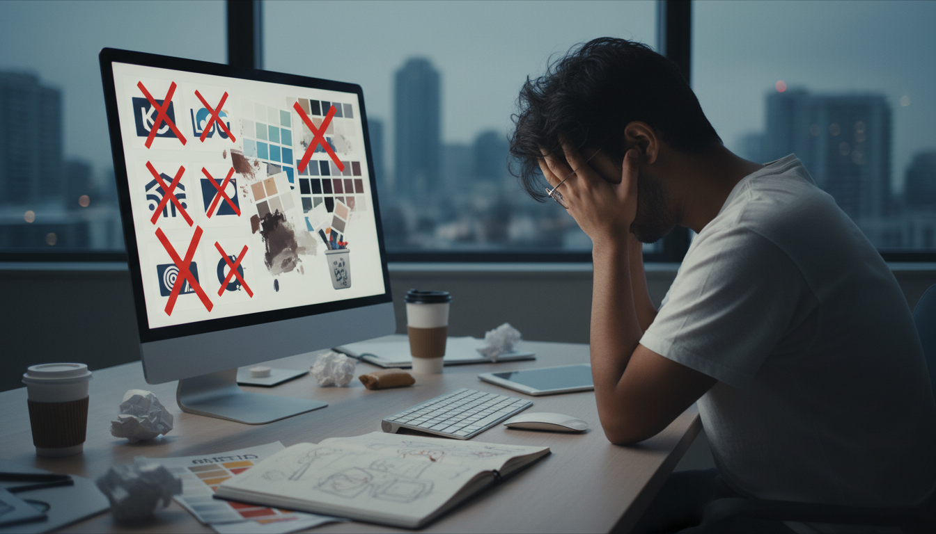 10 errores de diseño de marca que debes evitar para proteger la credibilidad de tu negocio